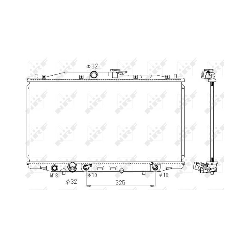 RAD HONDA ACCORD 2.0 03- RADIATORS