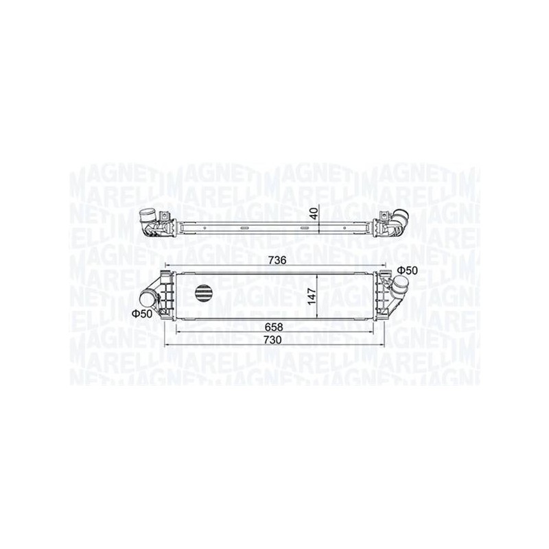 INTERCOOLER FORD C-MAX 1.8 TDCI