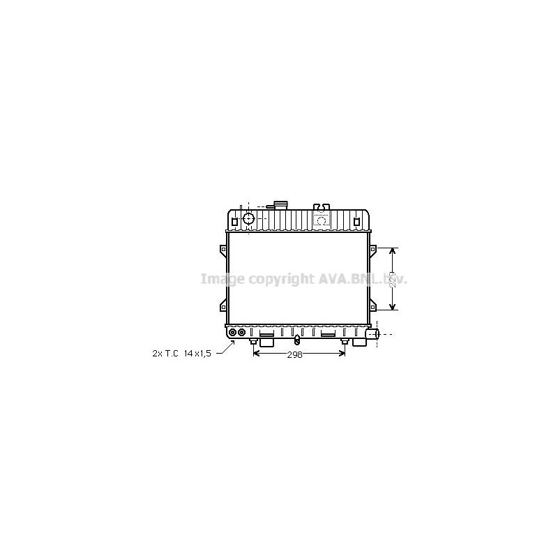 RAD EAU-VL/VUL- BMW- PRE