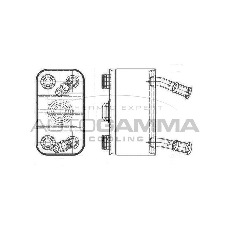 RADIATEUR HUILE LAND ROVER RANGE