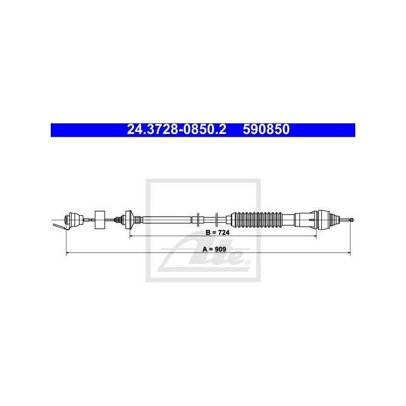 CABLE D EMBRAYAGE