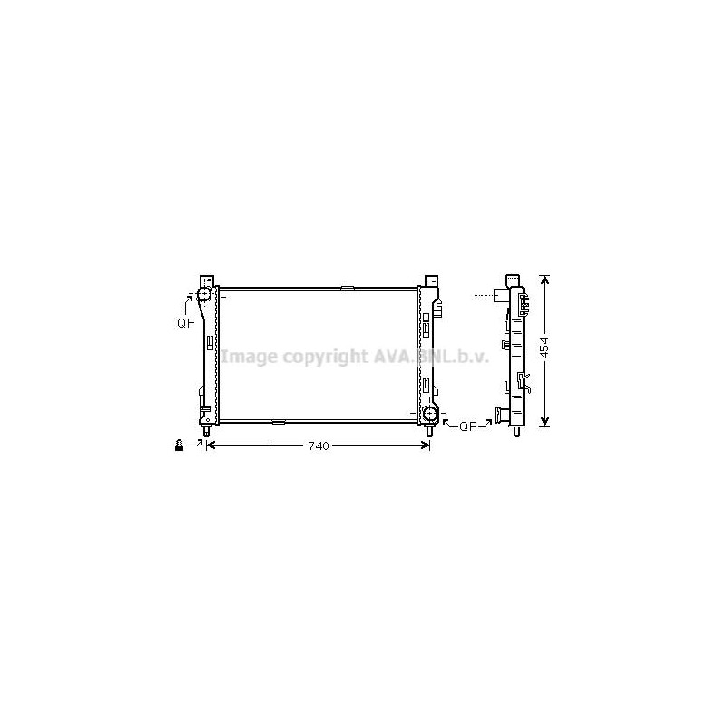 RAD EAU-VL/VUL- MERCEDES- PRE