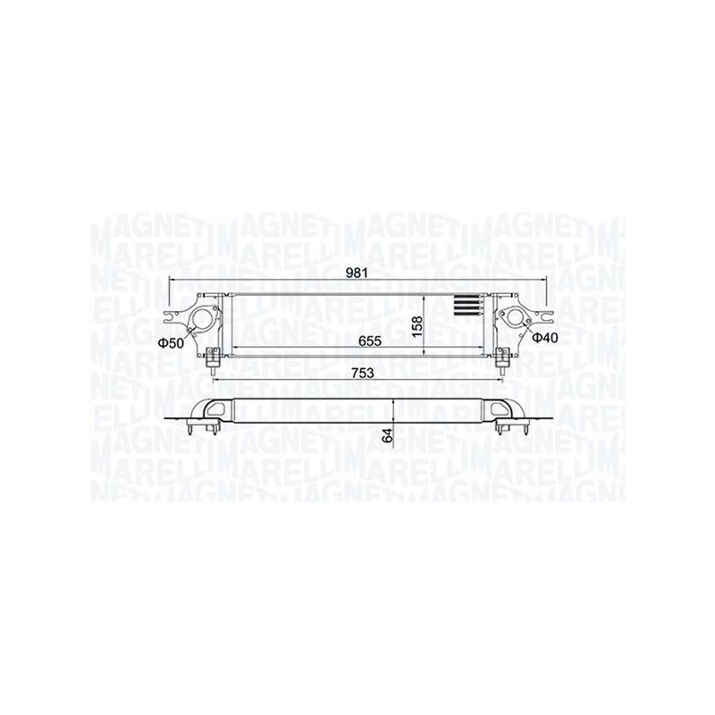 INTERCOOLER NISSAN QASHQAI I 1.5DCI