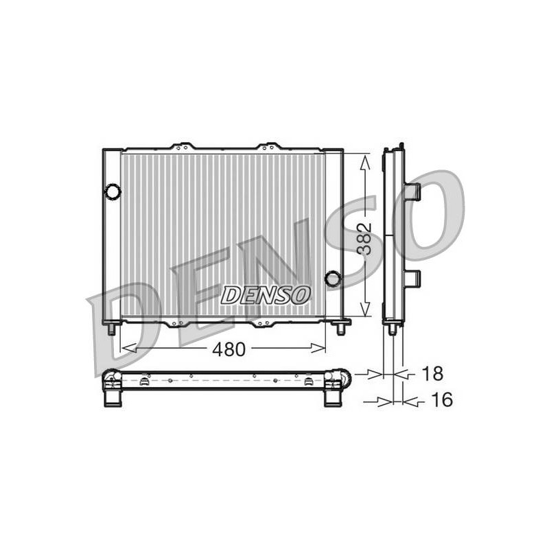 MODULE RAD. EAU/CONDENSEUR RENAULT