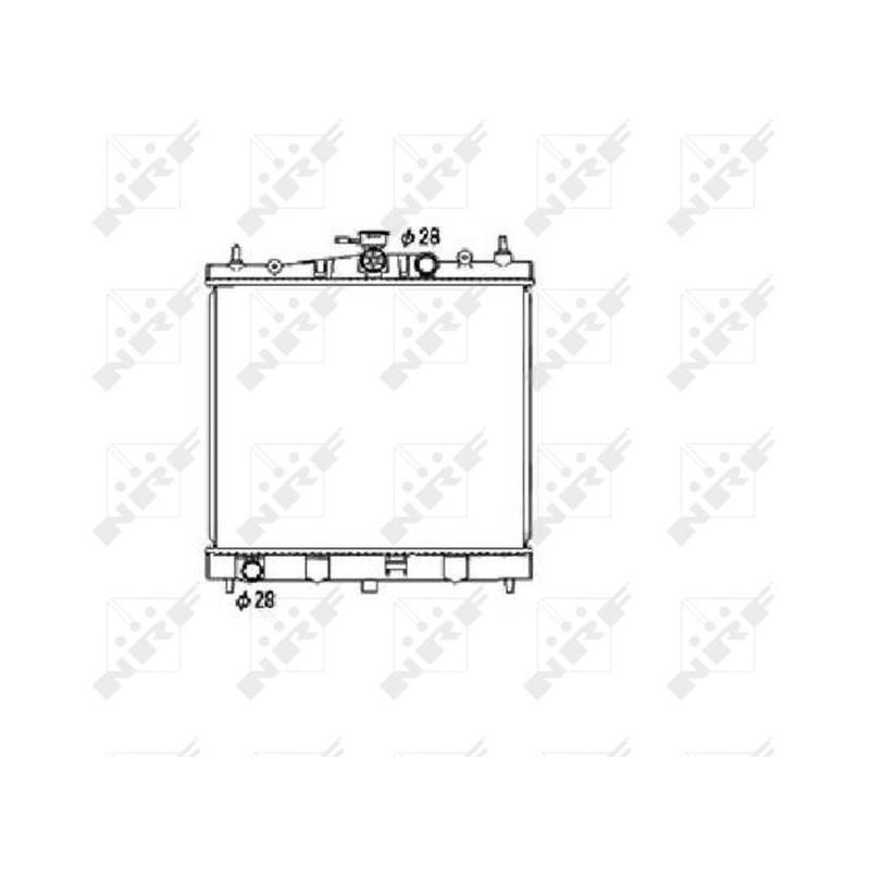 RAD NISSAN MICRA 03- RADIATORS ALU