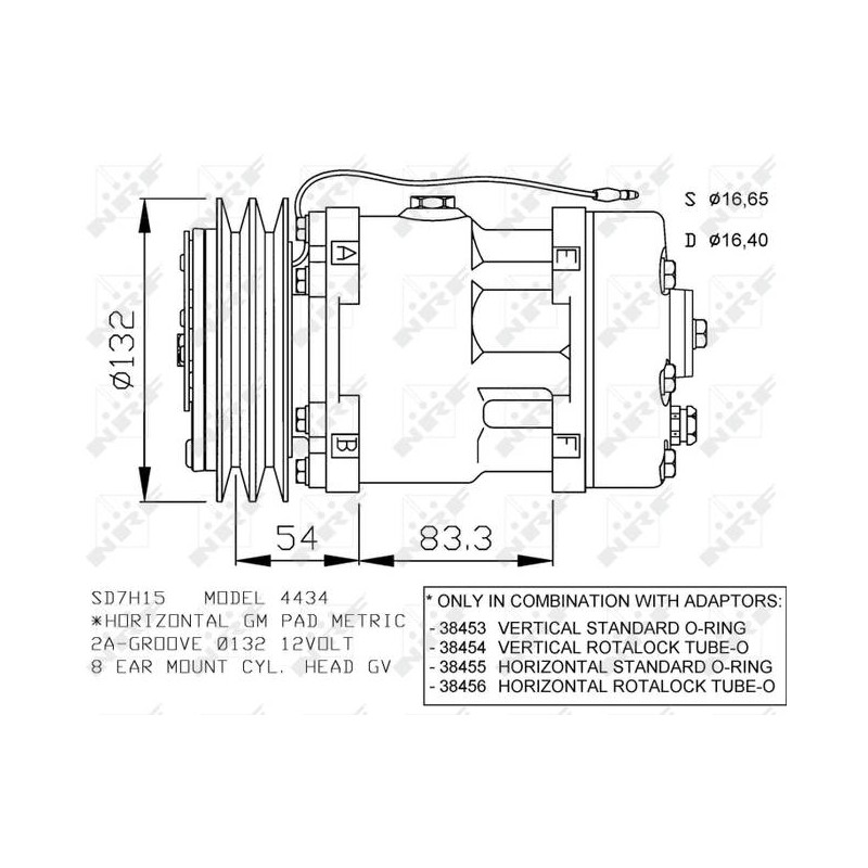 COMP UNIVERSAL 4434 COMPRESSORS-