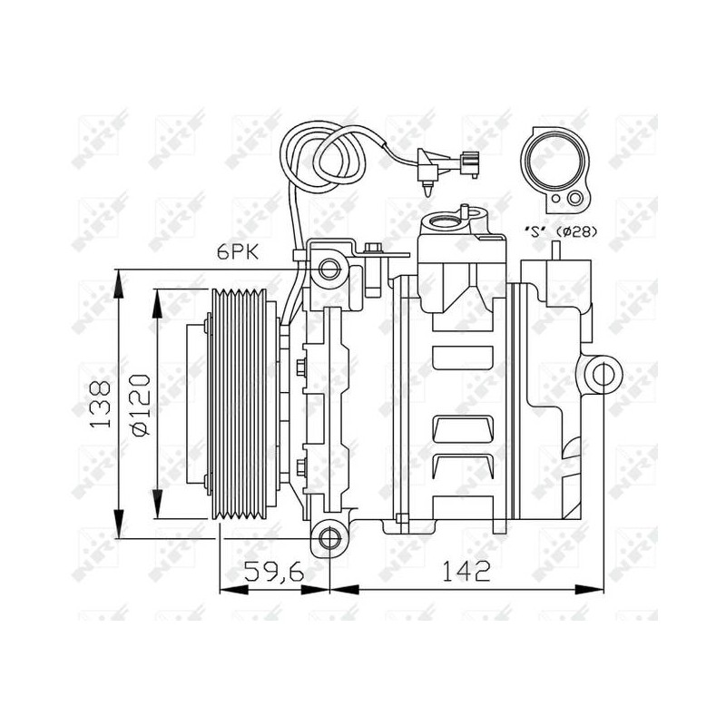 COMP SAAB 9-5 2.0 98- COMPRESSORS-