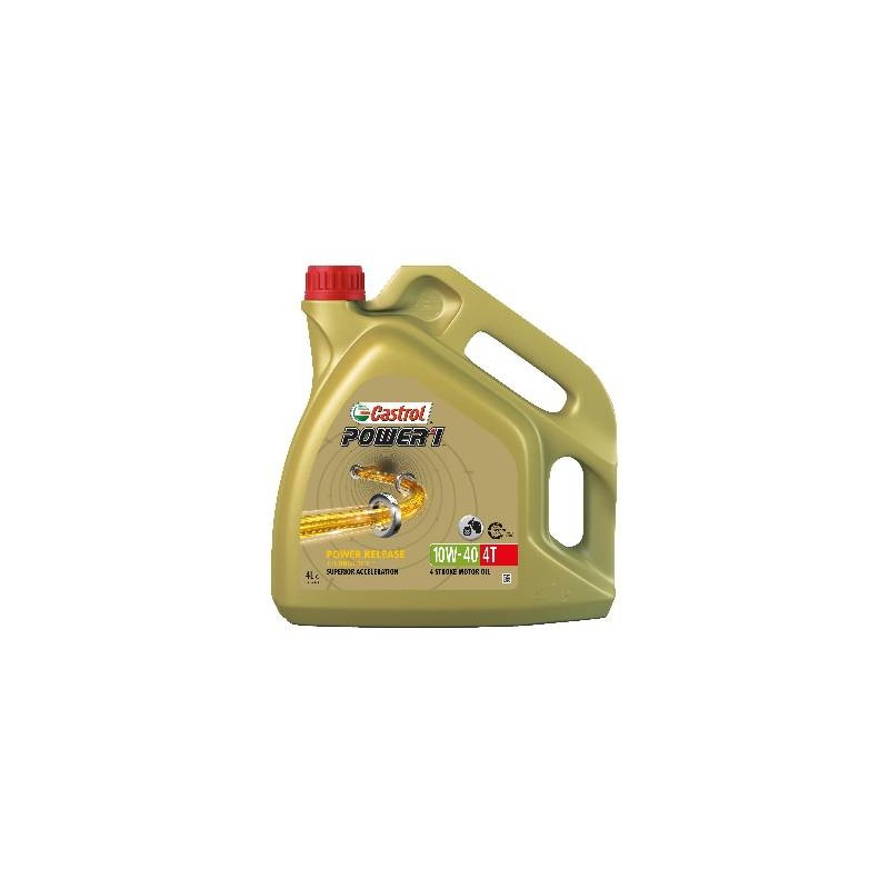 HUILE CASTROL POWER1 4T 10W40 4L