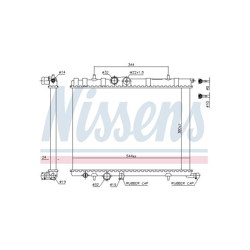 RAD.MOT CITROEN BERLINGO (1997) 1.6