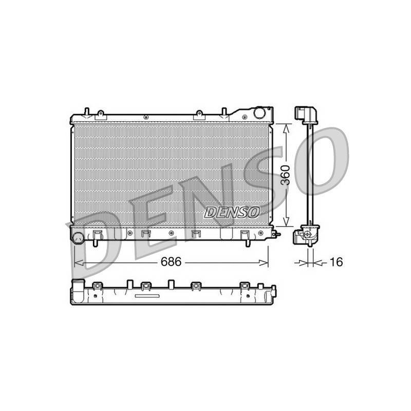 RADIATEUR DE REFROIDISSEMENT D