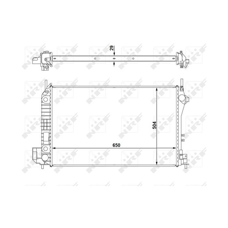 RAD OPEL VECTRA 2.2D 02- RADIATORS