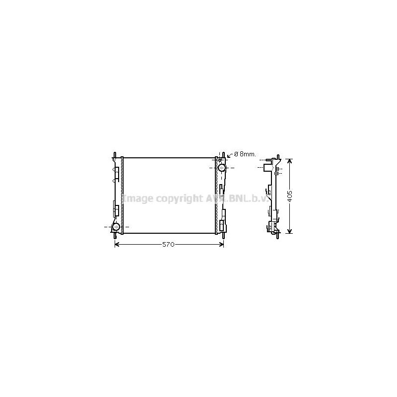 RAD EAU-VL/VUL- RENAULT- ALT