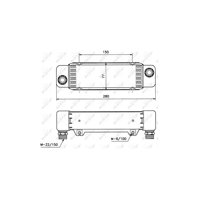 RH AUDI COUPE 2.2 89- OILCOOLERS-