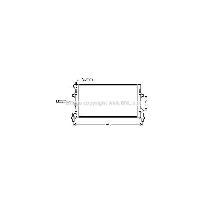 RAD EAU-VL/VUL- SEAT- ALT