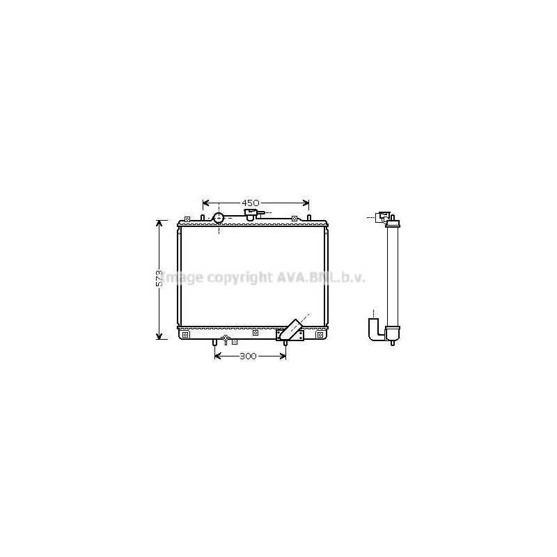 RAD EAU-VL/VUL- MITSUBISHI- ALT