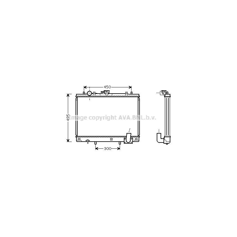 RAD EAU-VL/VUL- MITSUBISHI- PRE