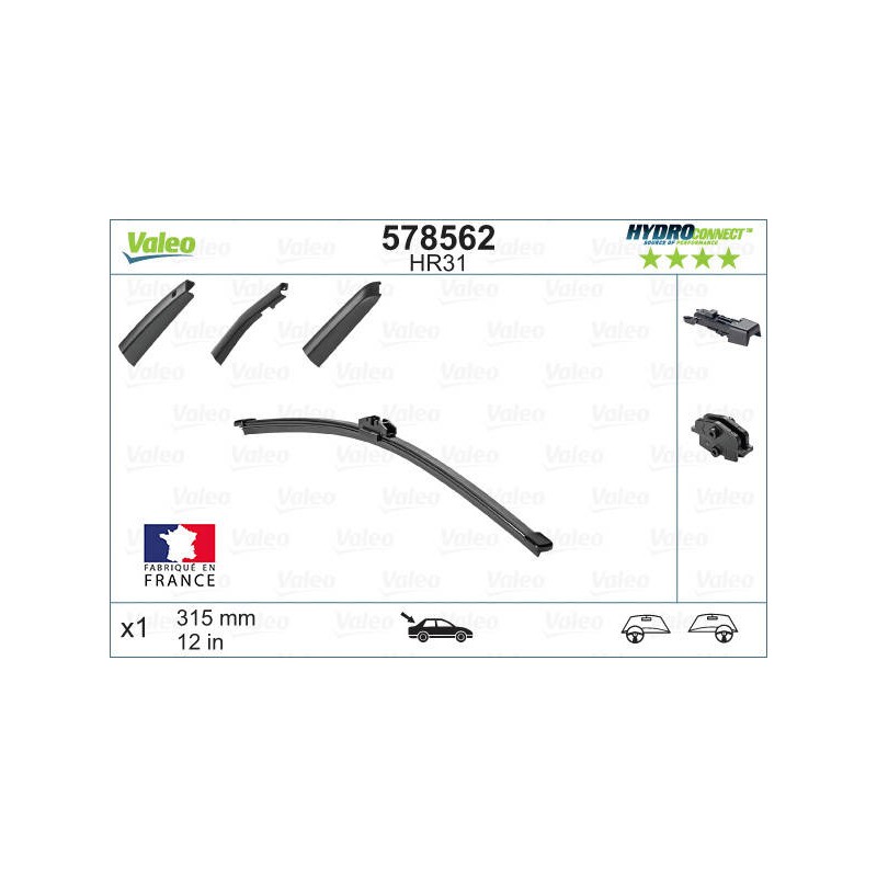 HYDROCONNECT ARRIERE HR31 X1 31CM